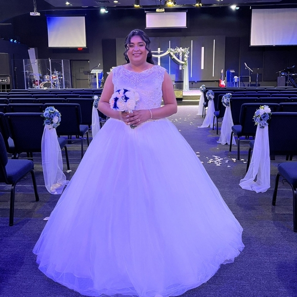 Hermoso vestido de novia
